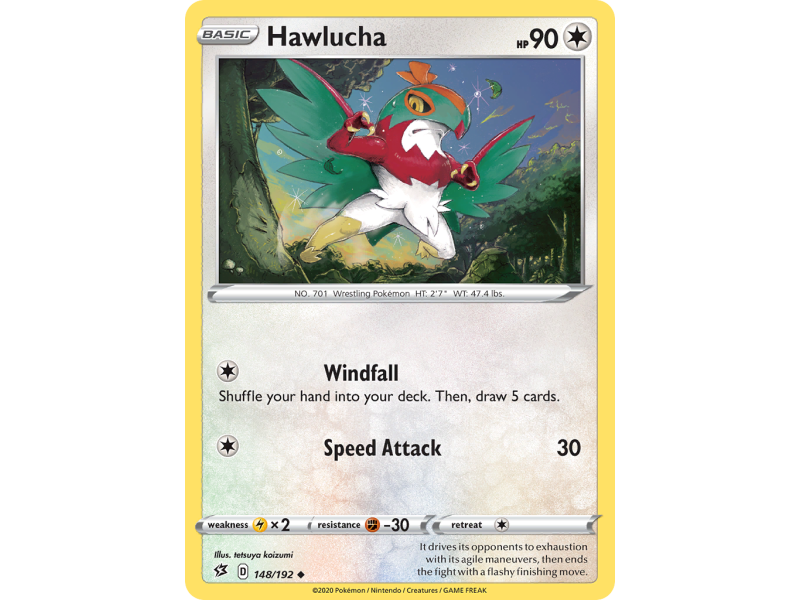 Hawlucha (Reverse Holo)