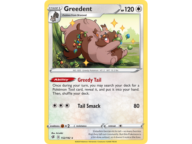 Greedent (Reverse Holo)