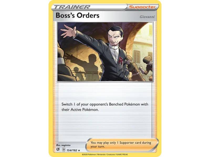 Boss's Orders (Reverse Holo)