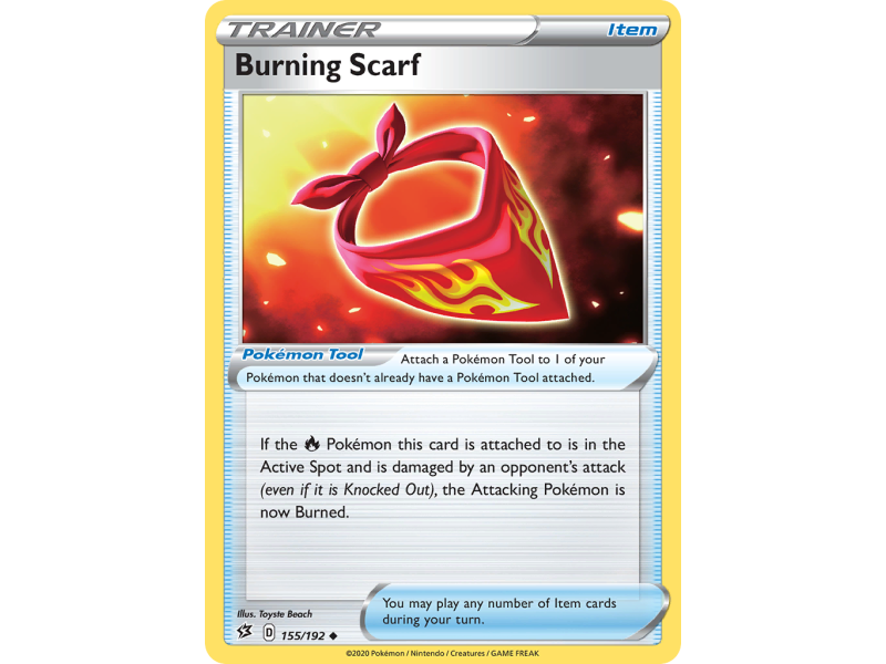 Burning Scarf (Reverse Holo)