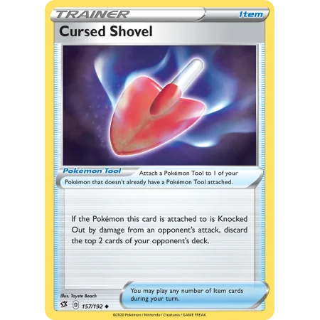 Cursed Shovel (Reverse Holo)