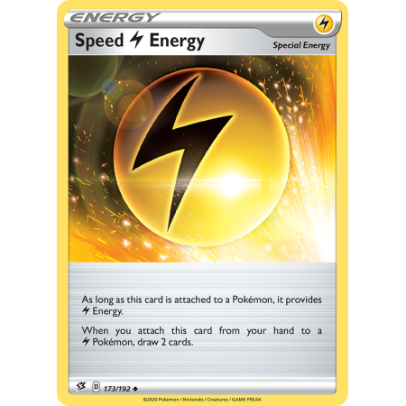 Speed Lightning Energy (Reverse Holo)