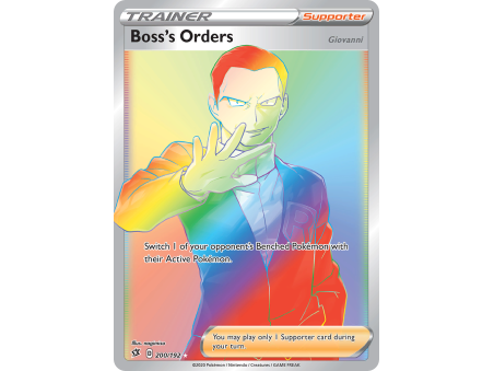 Boss's Orders
