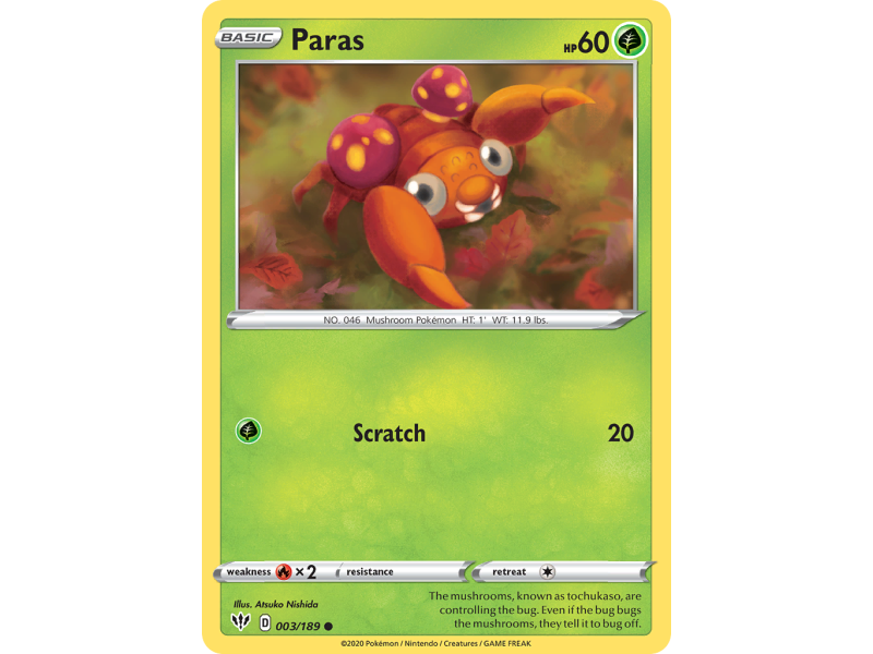 Paras (Reverse Holo)