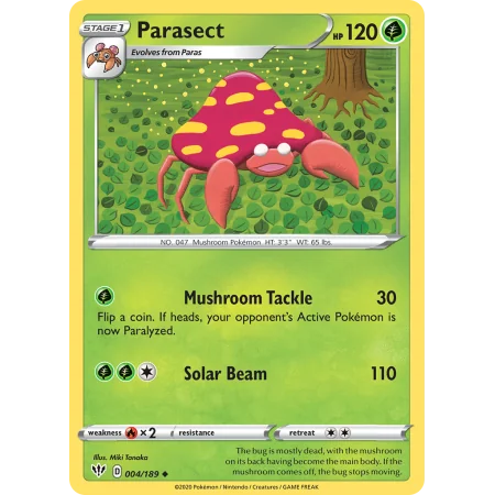 Parasect (Reverse Holo)