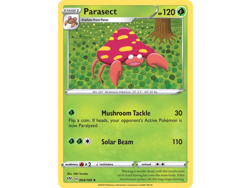 Parasect (Reverse Holo)