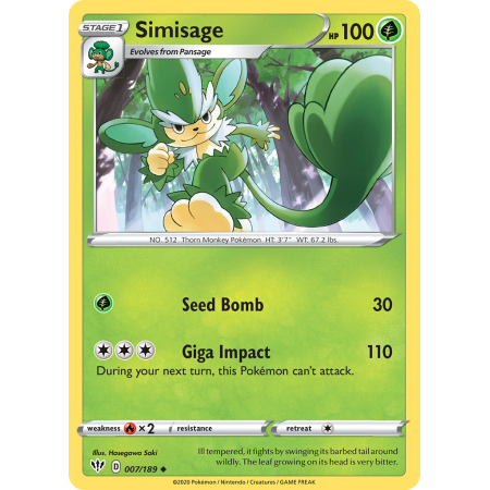 Simisage (Reverse Holo)