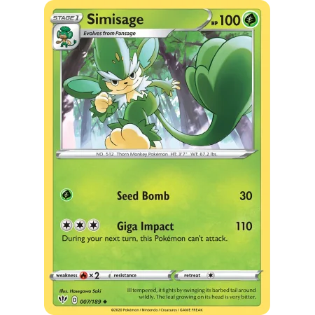 Simisage (Reverse Holo)