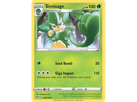 Simisage (Reverse Holo)