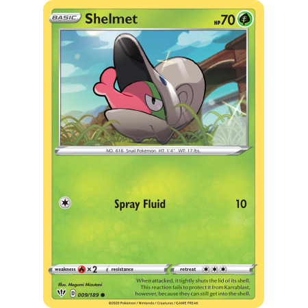 Shelmet (Reverse Holo)