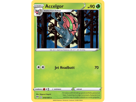 Accelgor (Reverse Holo)