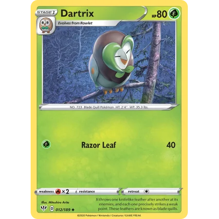 Dartrix (Reverse Holo)