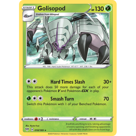 Golisopod (Reverse Holo)