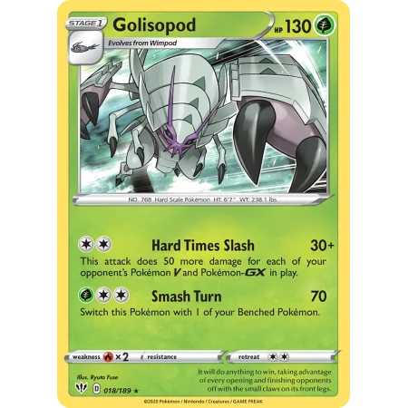 Golisopod (Reverse Holo)
