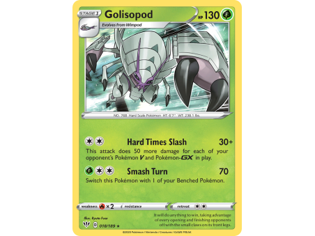 Golisopod (Reverse Holo)