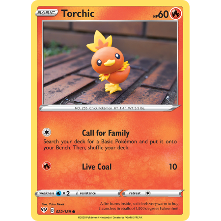Torchic (Reverse Holo)