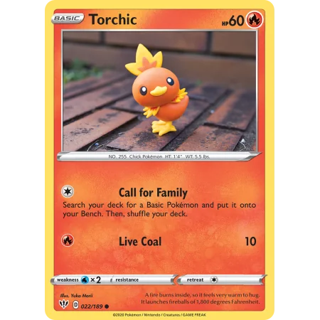 Torchic (Reverse Holo)