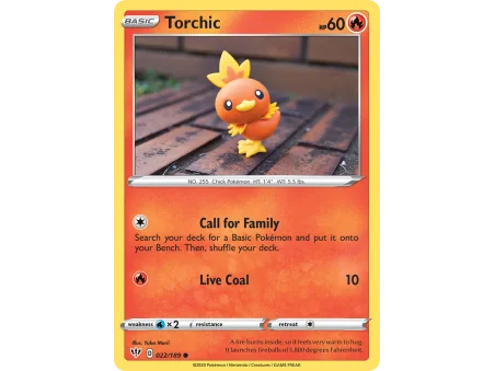 Torchic (Reverse Holo)