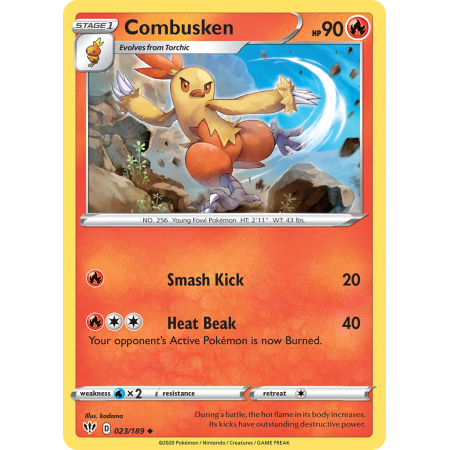 Combusken (Reverse Holo)