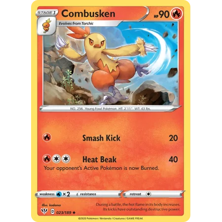 Combusken (Reverse Holo)