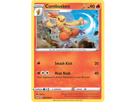 Combusken (Reverse Holo)