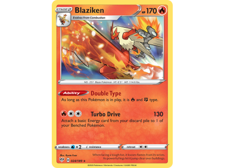 Blaziken (Reverse Holo)