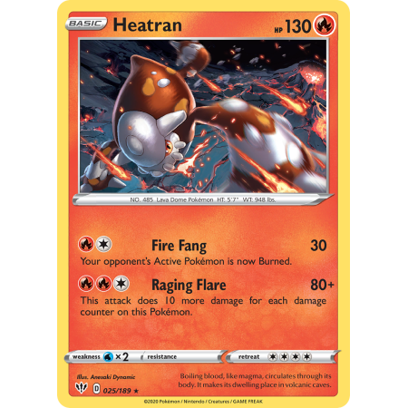 Heatran (Reverse Holo)