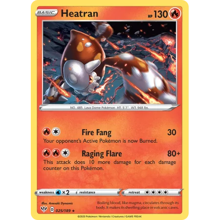 Heatran (Reverse Holo)