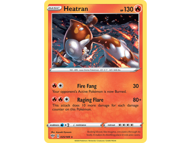Heatran (Reverse Holo)