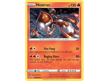 Heatran (Reverse Holo)