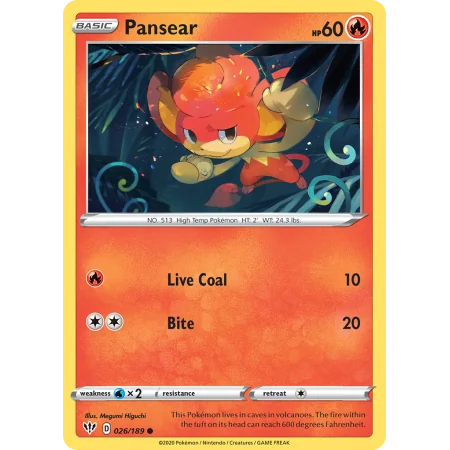 Pansear (Reverse Holo)