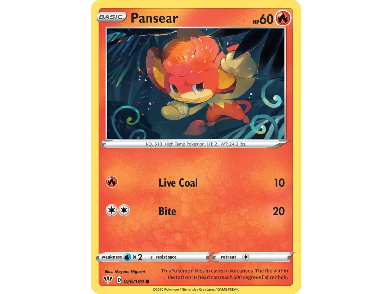 Pansear (Reverse Holo)