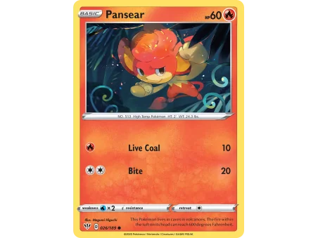 Pansear (Reverse Holo)