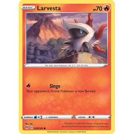 Larvesta (Reverse Holo)