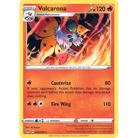Volcarona (Reverse Holo)