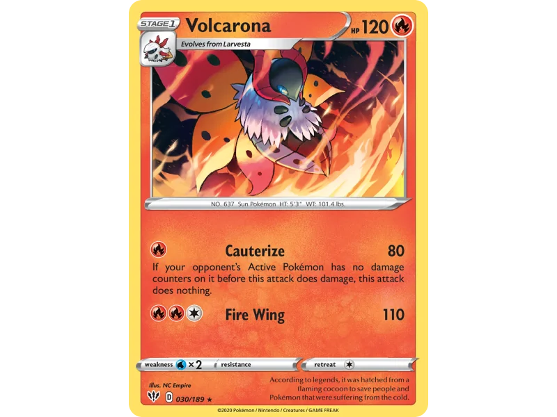 Volcarona (Reverse Holo)