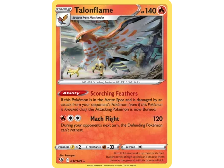 Talonflame (Reverse Holo)