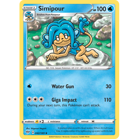 Simipour (Reverse Holo)