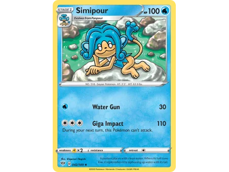 Simipour (Reverse Holo)