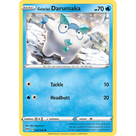 Galarian Darumaka