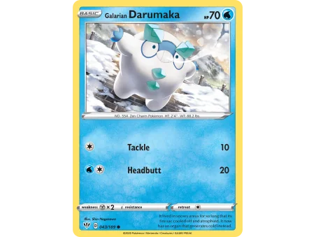 Galarian Darumaka (Reverse Holo)