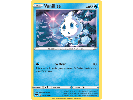 Vanillite (Reverse Holo)