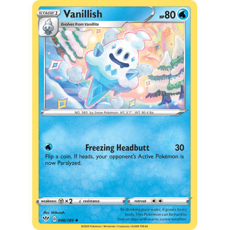 Vanillish (Reverse Holo)