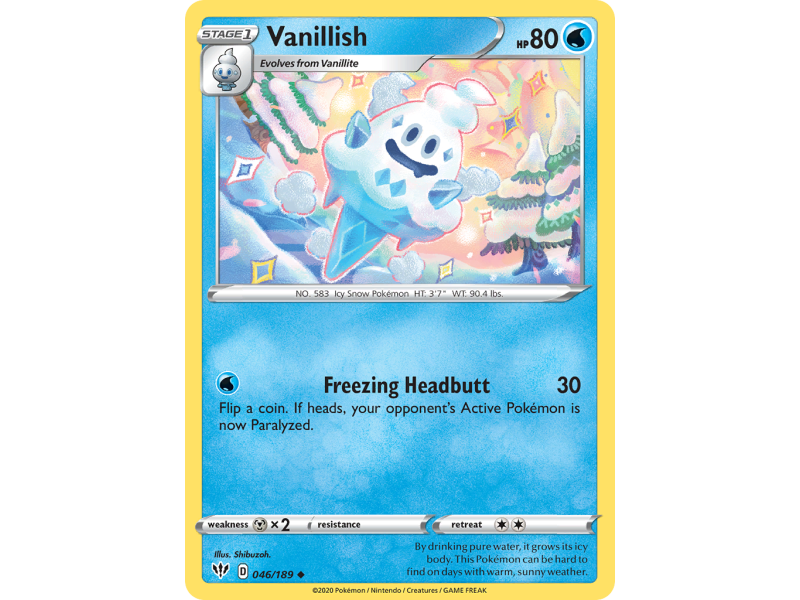 Vanillish (Reverse Holo)