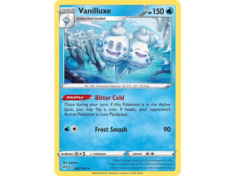 Vanilluxe (Reverse Holo)