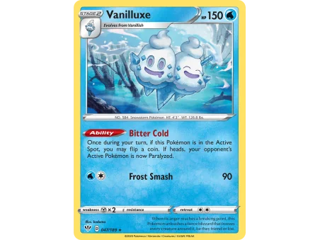 Vanilluxe (Reverse Holo)