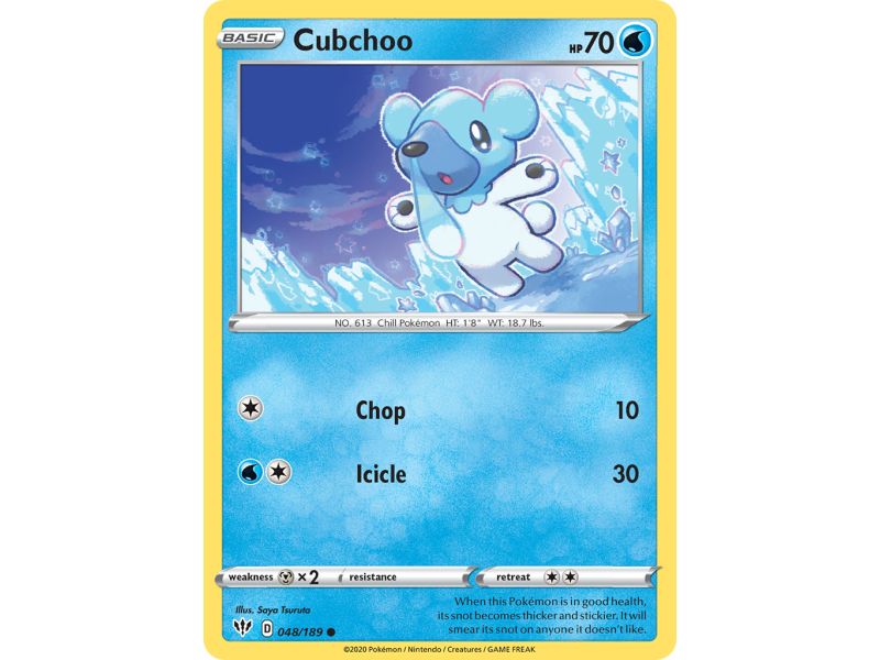 Cubchoo (Reverse Holo)