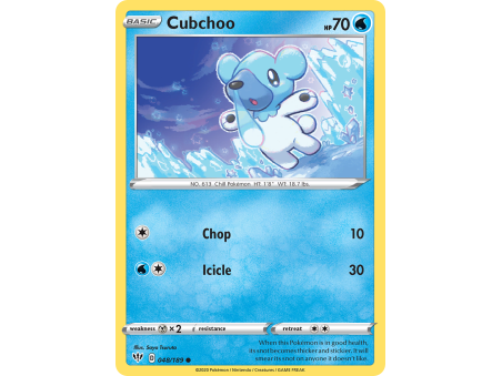 Cubchoo (Reverse Holo)