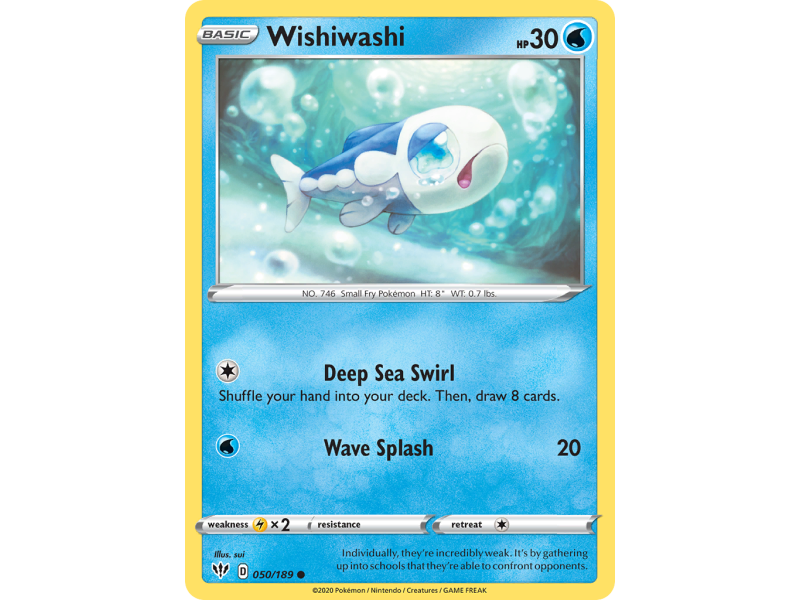 Wishiwashi (Reverse Holo)