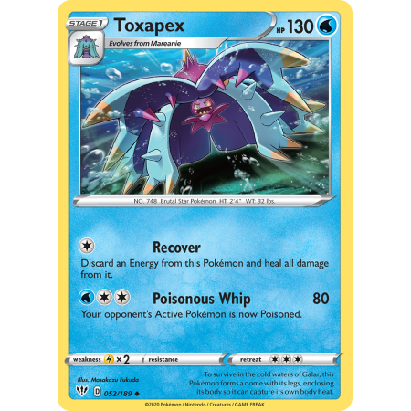 Toxapex (Reverse Holo)